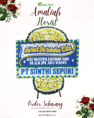 Papan Bunga Duka di Krukut