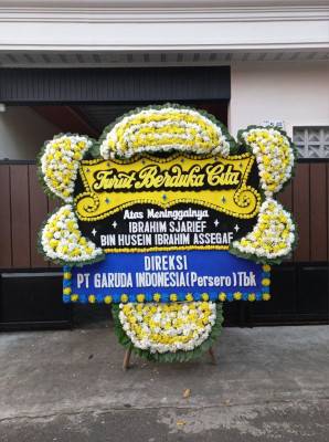 Papan Bunga Duka di Krukut
