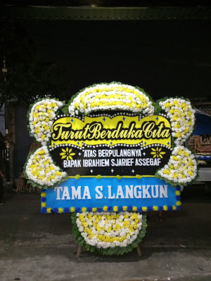 Papan Bunga Duka di Krukut