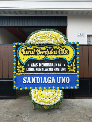Papan Bunga Duka di Krukut