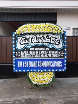 Papan Bunga Duka di Krukut